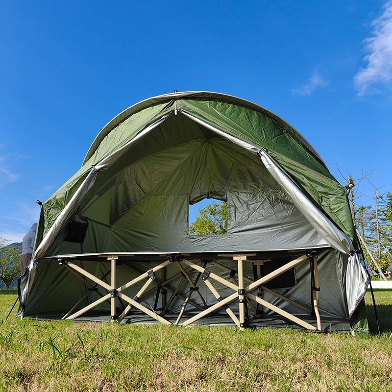 Namiot na łóżeczko Tylko namiot Bez łóżeczka, Namiot Bivvy Wędkarski, Namiot na łóżko Kempingowe Nad Ziemią, Namiot Blokujący Światło