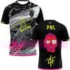 Summer New Maillots  Maillots Tee Children Adult Top O-Neck Loose Breathable Men Women Sports T-Shirt
