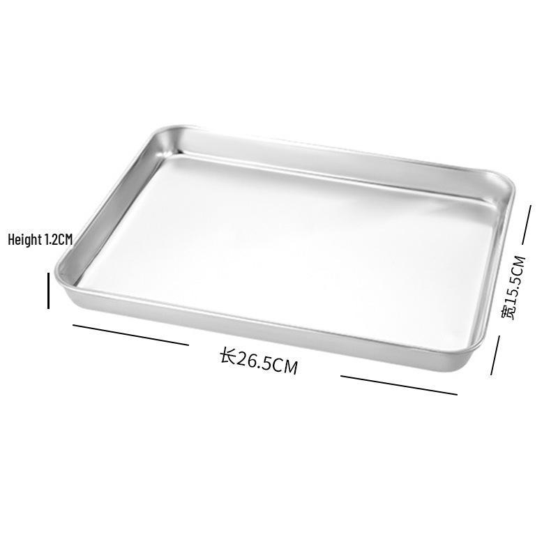Stainless Steel Rectangular Barbecue Tray