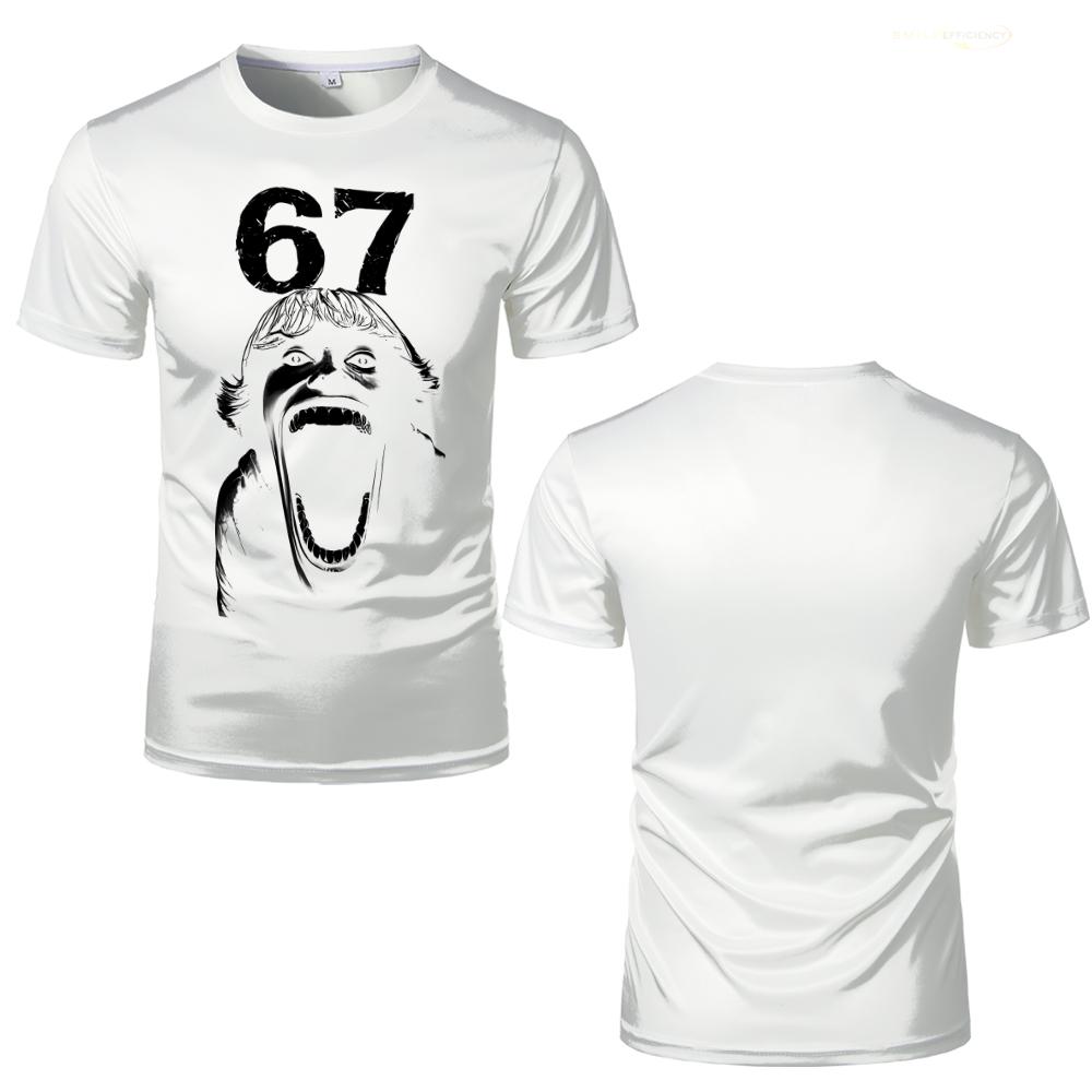 Fun Doot Doot 6 7meme Print TShirt Six Seven Slang Term Brain Rot ShortSleeve Tee SCP67 Unisex Casual Fashion Streetwear Tops