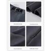 Pleated Midi A-line Skirt with Invisible Zipper & Belt