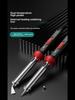 300W Adjustable Temperature Handheld Soldering Iron - Portable, High-Power Flat Head with External Heating.