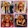 [KEKVE] Halloween Costume Pumpkin Headband Set for Kids and Adults, Halloween Cosplay, All Saints' Day Parties, Christmas Events, Social Media