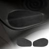 FDAIUN Car Rear Seat Armrest Sticker for Fiat 500 (2008-2024) Abarth 595 (2012-2024) Decoration