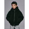 Black Quilted Boa Hooded Jumper Azi1jp02bk