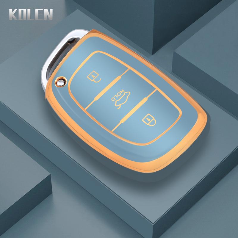 Fashion Tpu Car Remote Key Case Cover Shell For Hyundai Tucson Sonata Fe Creta Ix25 Ix35 Ix45 Solaris Elantra Accent I10 I20 I30