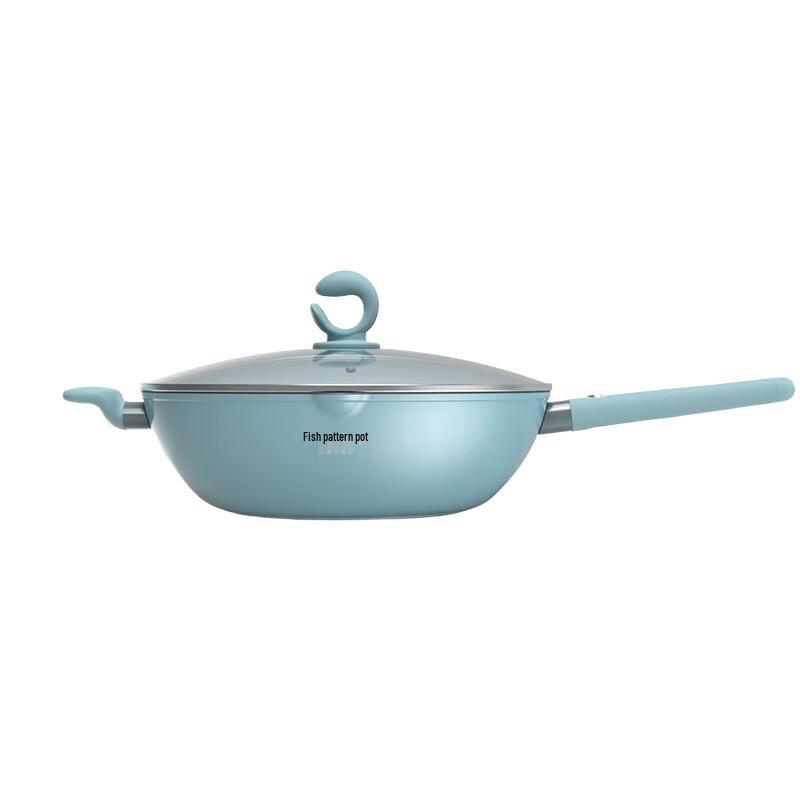 Zhang Xiaoquan Non-Stick Fish Pattern Wok