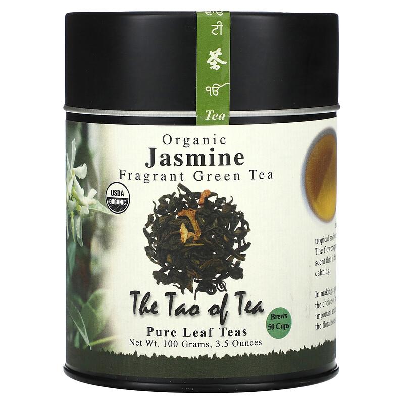 Organic Fragrant Green Tea, Jasmine , 3.5 oz (100 g)