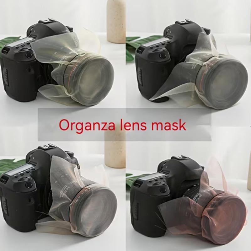 Lens Soft Light Filter Glass Cloth ooting Decoration Net Cloth Wide Snow Bla White Decorative Hard Cloth Soft Light Effect DIY