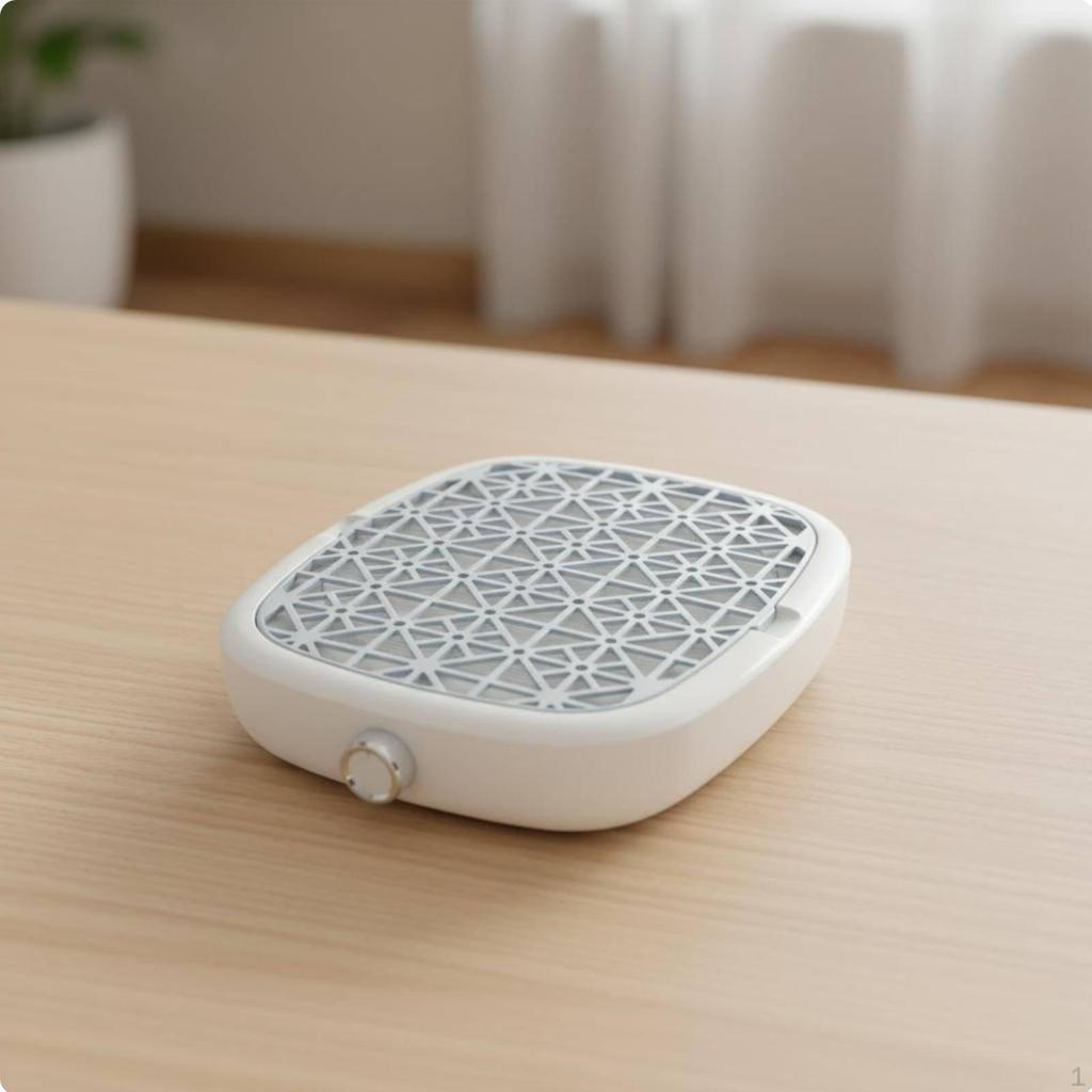 Nail Dust Collector Brushless Motor Manicure Vacuum Adjustable Speed Personal Care Appliance