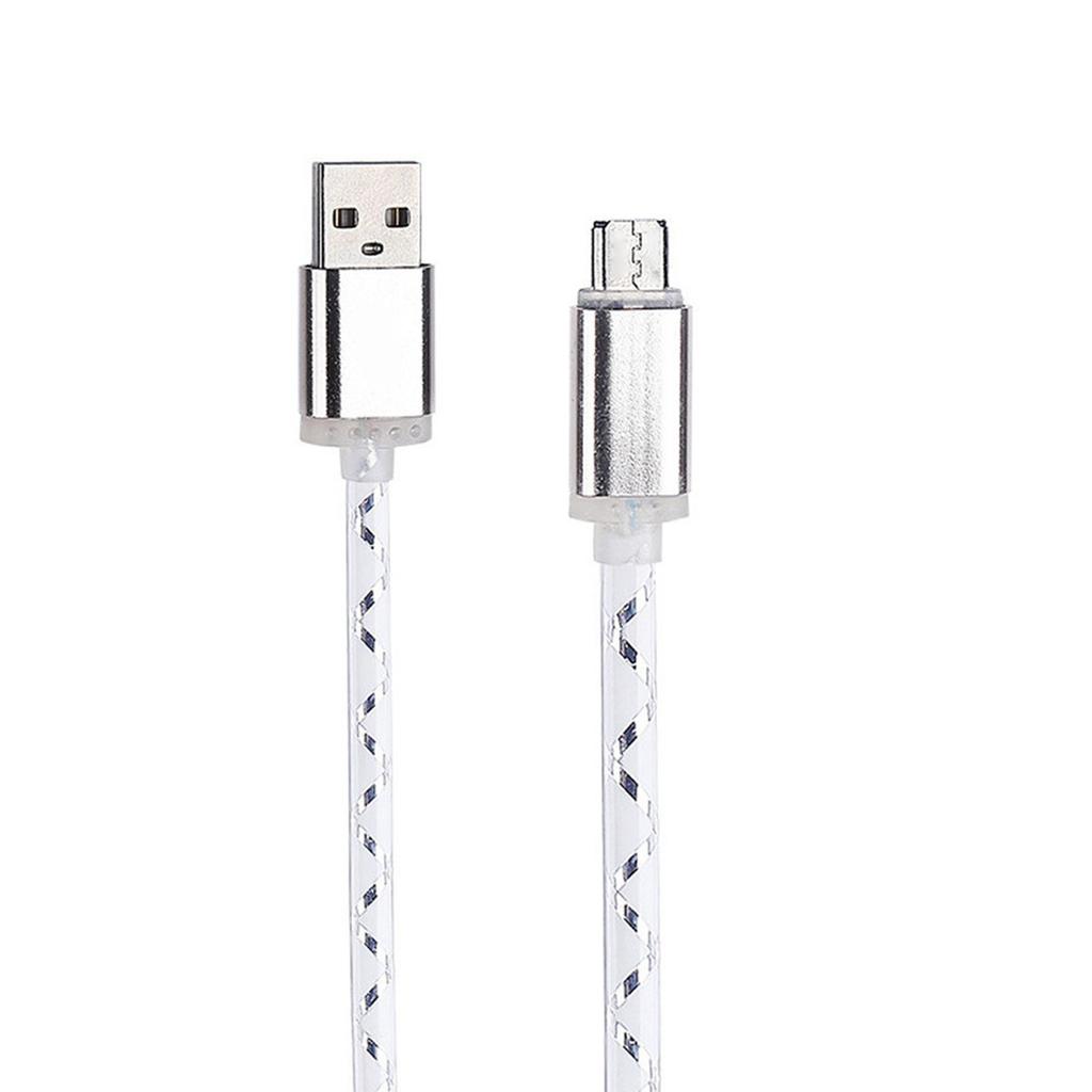 LED Light Micro USB Charger Cable Charging Cord For   S7 Edge
