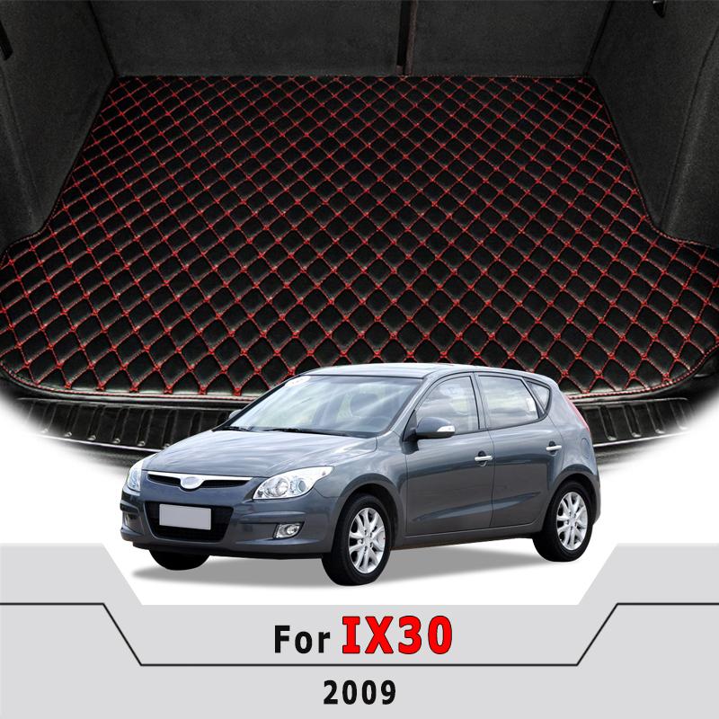 Car Trunk Mats For Hyundai I30 2009 Cargo Liners Auto Interior Accessories Replacement Waterproof Products Vehicles