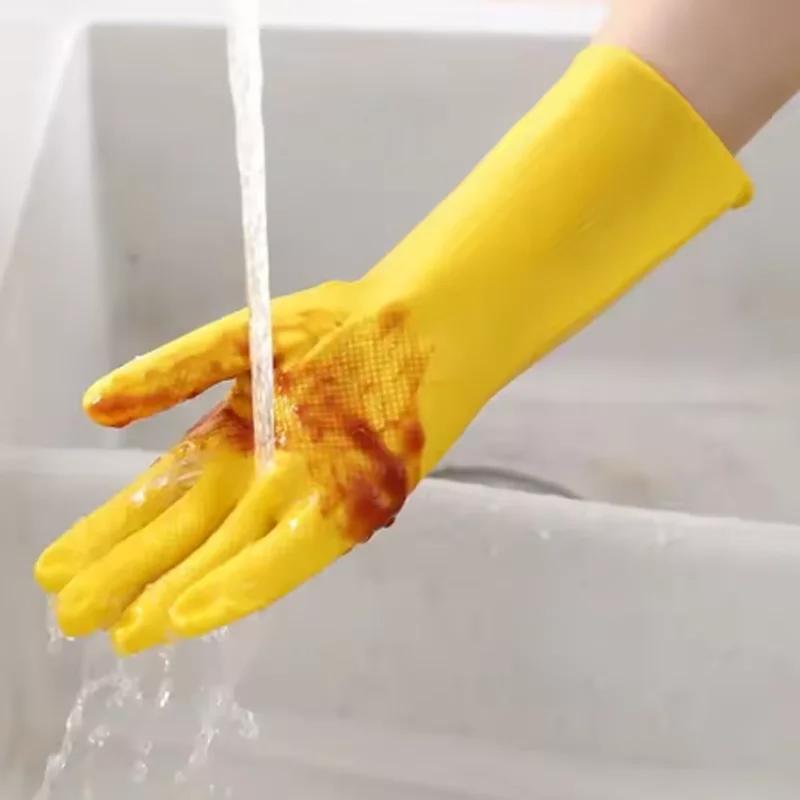 1/3/5/10PCS Kitchen Dishwashing Gloves Women's Waterproof Household Washing Bowl Washing Clothes Vegetable Cleaning Household