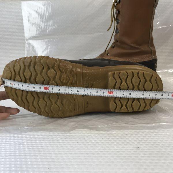80s-90s Vintage USA LaCrosse Leather Hunting Snow Boots Brown M7 / 25.0(USED)