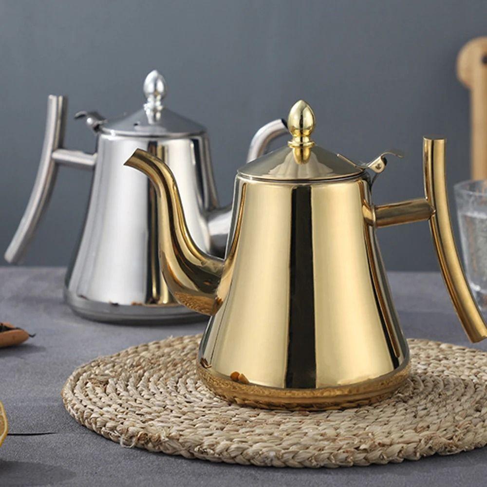 Removable Tea Pot With Filter Thickened Water Kettle With Strainer  Hotel Use