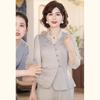 Jianhu Women's Elegant Autumn Two-Piece Set