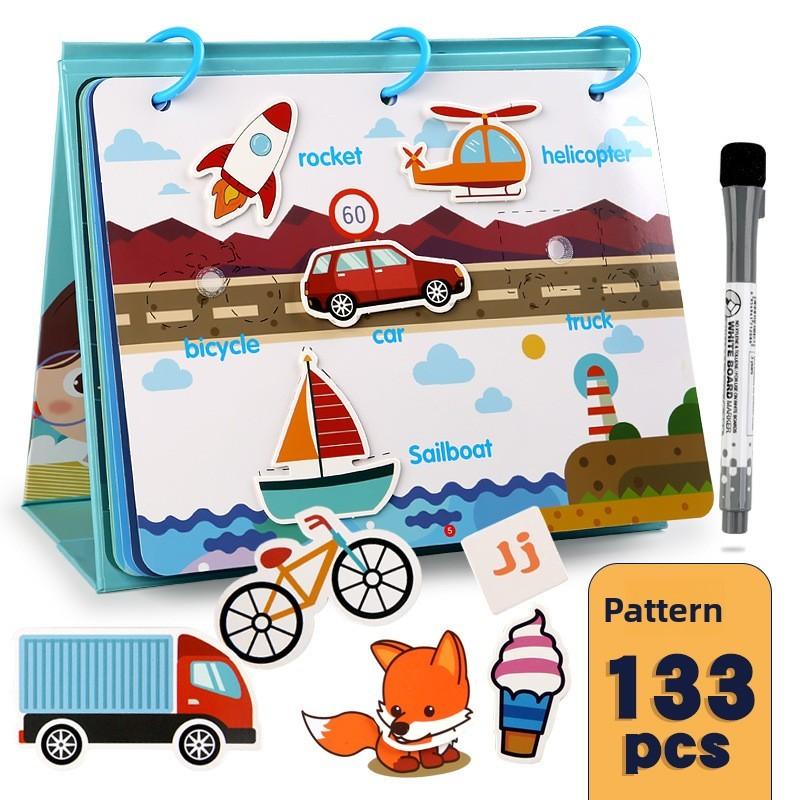 Educational Childrens Wall Calendar Puzzle With Cardboard Material For Early Learning And Cognitive Development