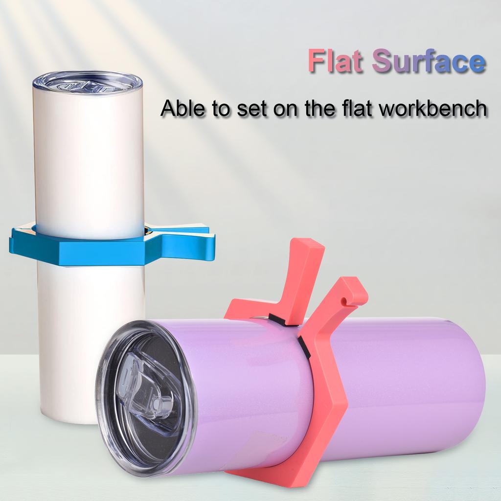 Sublimation Pinch Tumbler Clamp Nonslip Tool for 20 Oz Sublimation Blanks Mug Adjustable Open Angle Clamp Grip Tool DIY Heat Press Machine Supplies f