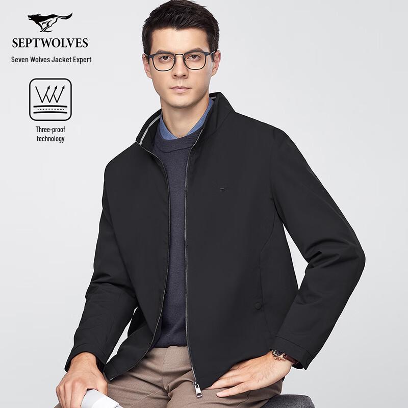 

Septwolves Men s Business Casual 3-Proof Jacket 4XL (190)