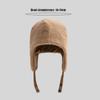 Thickened Ear Protection Cap Double Sided Wearable Bomber Hats High Quality Winter Hat  Unisex