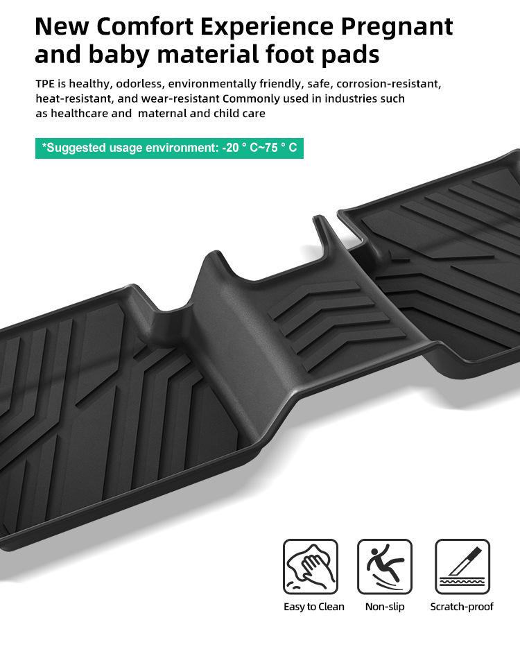 2024 Hyundai KONA Car Floor Mats: Vehicle-Specific TPE & Trunk Mats