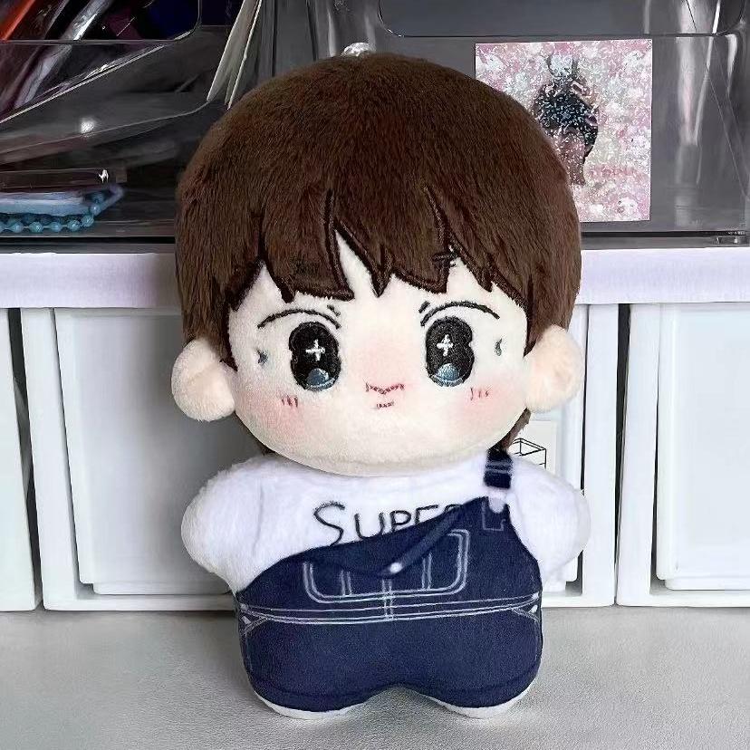 Plushie Kpop Star JIN Handsome Cool Boy Plush 10cm Doll Toy Body Stuffed Cosplay Gift
