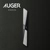 Kai Corporation AUGER Nail File Nail Nail Stainless (AUGER Men's File, Care, Double-Sided Type, Steel, Black)