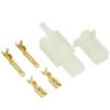 Daytona 110 Type Connector Set 2-pole Connector (male/female) 1 Set,