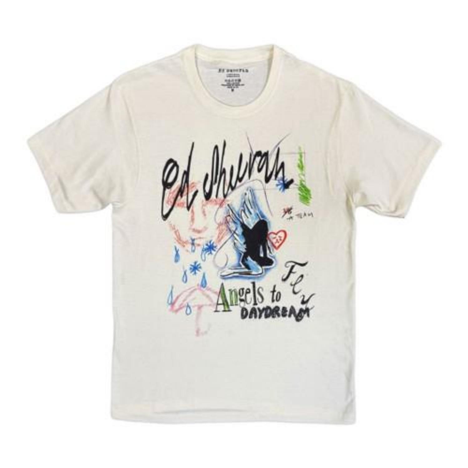 Ed Sheeran Unisex Adult Angels To Daydream T-Shirt XXXXL