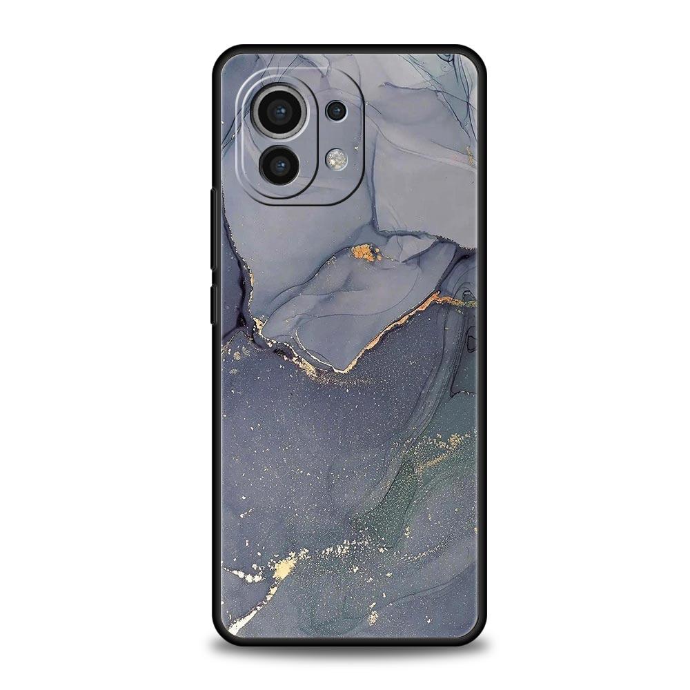 Phone Case For Xiaomi 13 12 11 Lite 12T 11T 10T 9T Mi Poco M4 M3 X4 X3 Pro F4 F3 GT 5G Cover Soft Shell Coque Marble Art Fashion