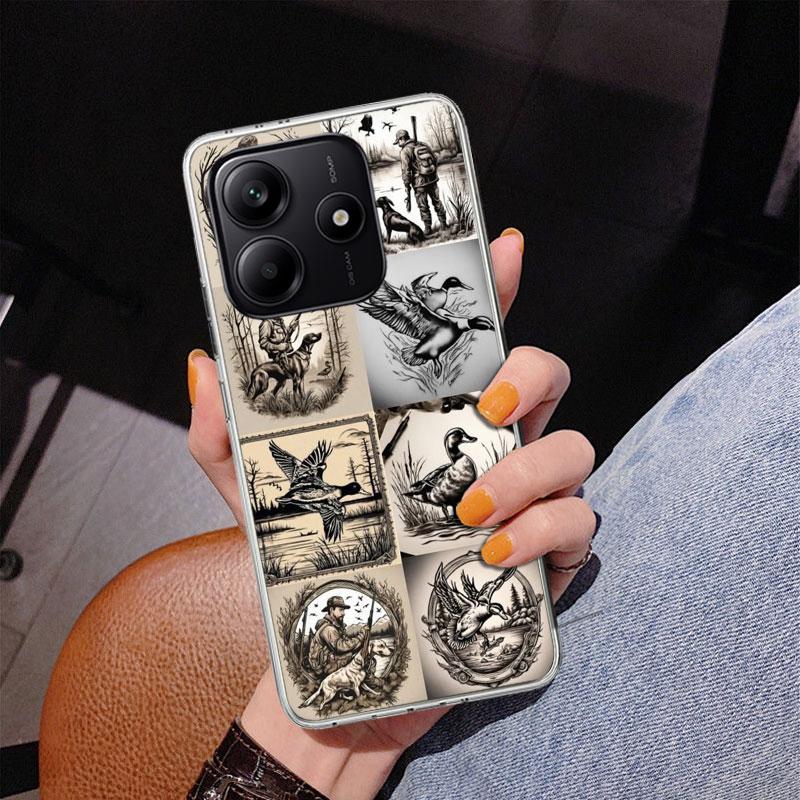

Hunter Dog Hunting Phnoe Case for Phnoe Case for Xiaomi Redmi Note 15 14 14S 13 Pro Plus 12 12S 11S 11E 10S 10 11T 5G Unique Cov Redmi Note 14 Pro 4G