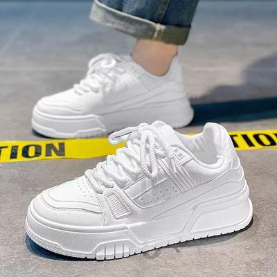 Mode Herrenschuhe Trend Vielseitige Lässige Sneaker Low-Top Dicksohlige Brot-Trendschuhe Herren Komfort Leichte Board-Schuhe Zapatillas Hombre