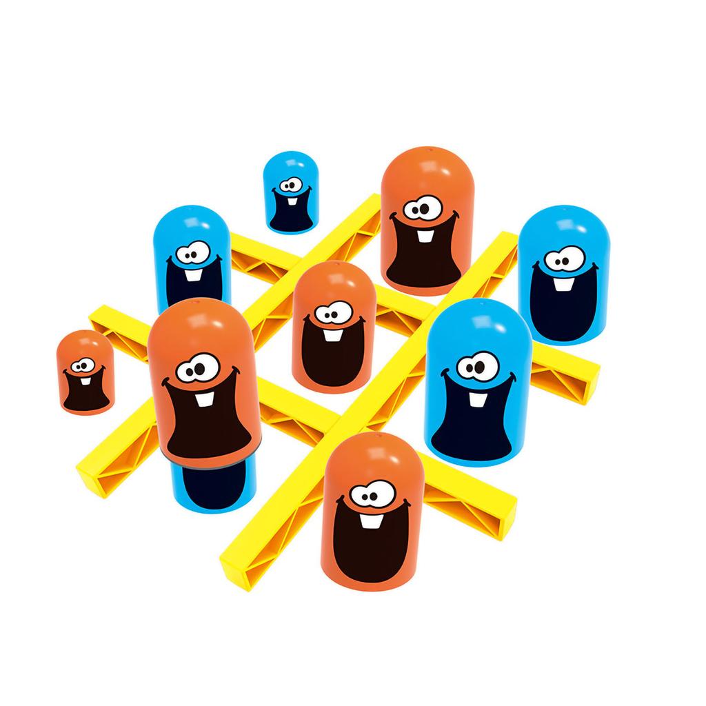 Blue Orange Big Eat Small Game Interesting Practical Plastic Line Up Chess Table Game for Home