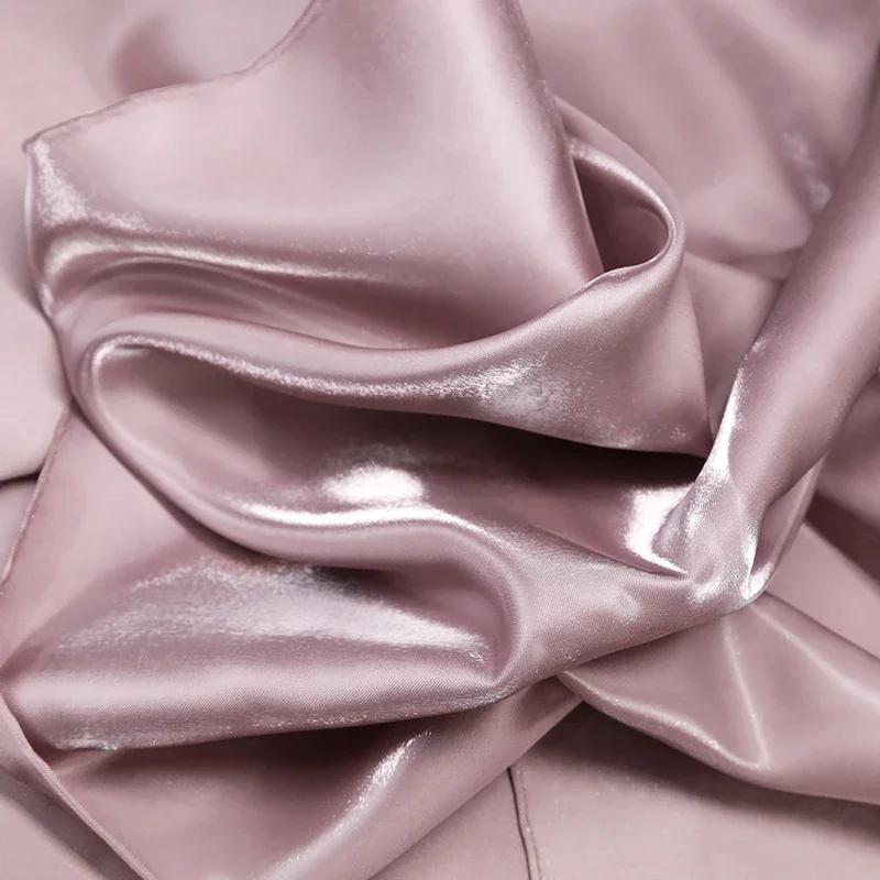 100x150 ס"מ רקע משי פילגש שיפוע חתונה שמלת Hanfu בד פנטזיה נוצץ זכוכית משי סאטן מפת שולחן