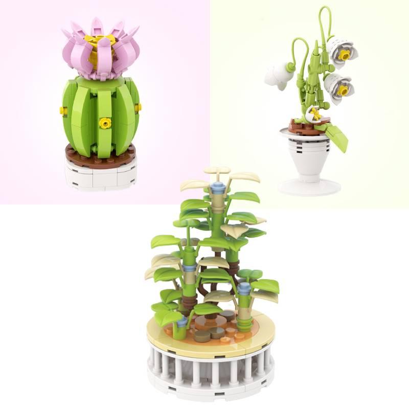 Cogo Lovely Flower Pot Diy Set