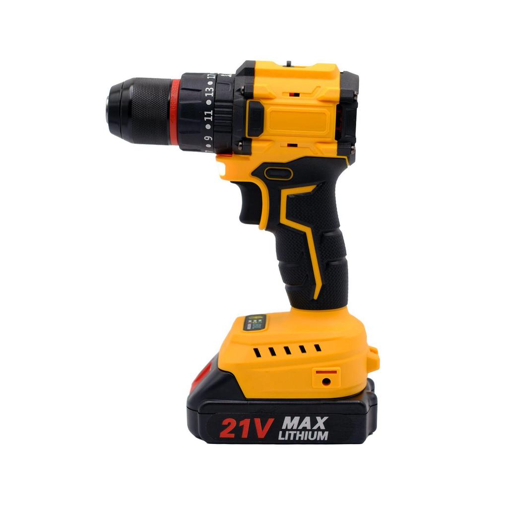 2026 Advanced 3-in-1 21V Brushless Lithium Battery Drill & Wireless Electric Screwdriver