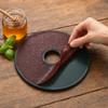 Transparent Green Food Dehydrator Sheet Silicone Fruit Drying Sheet  For Nesco Dehydrator