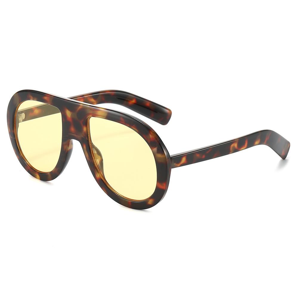 2025 Pilot Sunglasses Unisex Y2K Bold Frame Designer Aviation Colorful Personality UV400 Sun Glasses Lentes