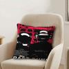 Music Rock Band DDaft Punk Office Cushion Pillowcase Car Cushion CoverXCM Lumbar Pillowcase Sofa Pillowcover