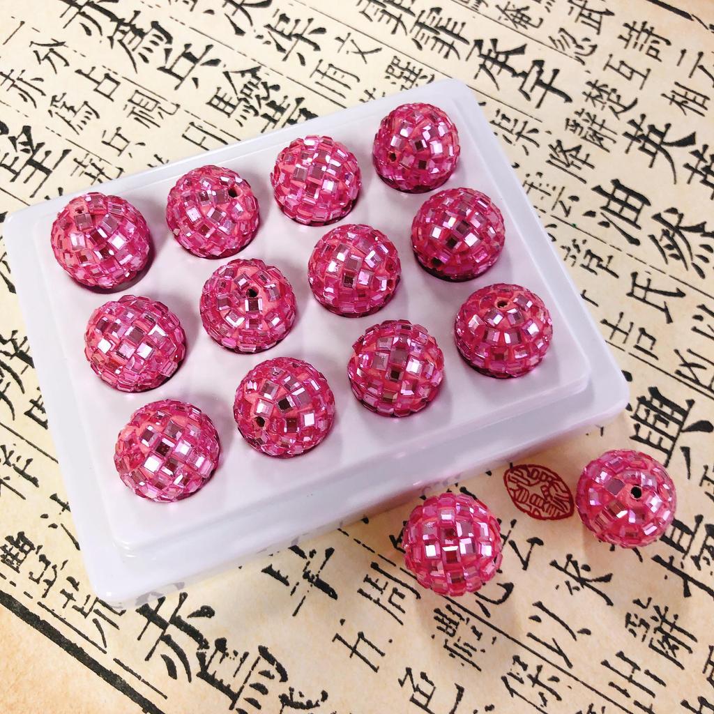 Handmade Rhinestone Crystal Beads for DIY Jewelry: Diamond Ball, Spacer, Pendant Materials