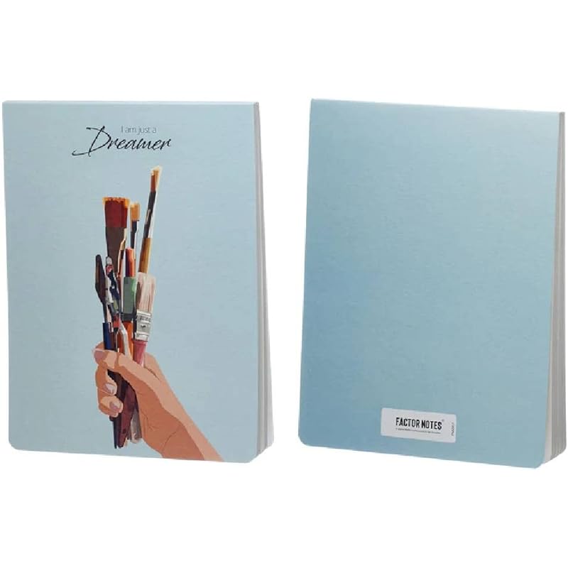 

Factor Notes Sketchbook: A4 Sized, Textured Fine Grain Medium Surface 160 Gsm (Dreamer) medium