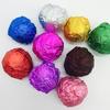 100 Pcs Multicolor Aluminum Foil Candy Chocolate Biscuits Tin Wrapping Paper Diy Metal Embossing Gift Craft Paper Packaging
