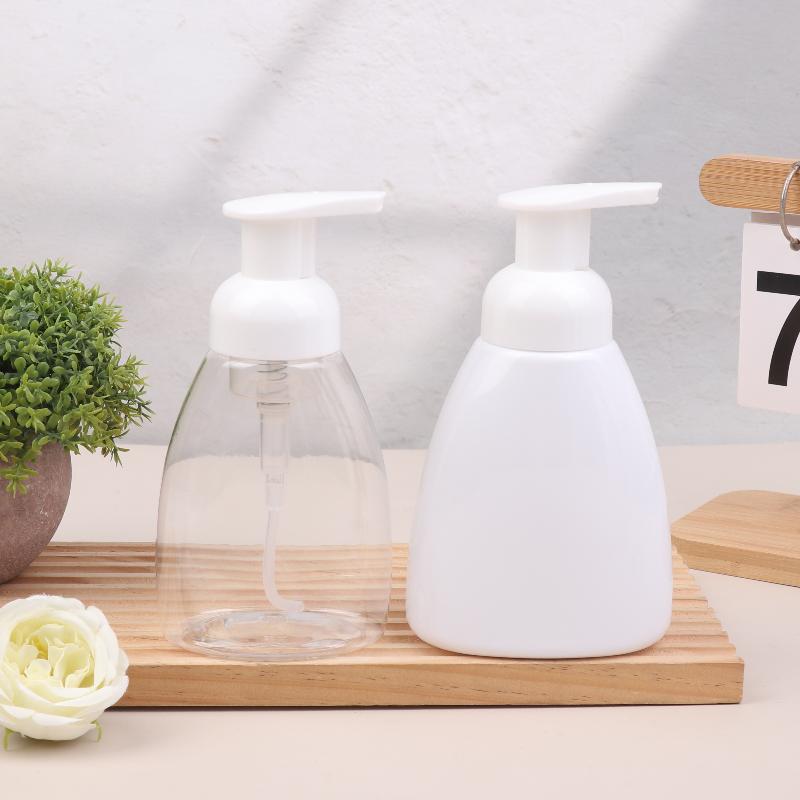 250/300ml Plastic Foaming Bottle Soap Mousses Liquid Dispenser Froth Shampoo Lotion Shower Gel Foam Pump Cosmetic Empty Bottles