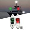 LED Marine Vessels Boats Pontoons Navigation Lights Universal Boat Signal Lamps for Enhanced Safety and Visibility 2pcs