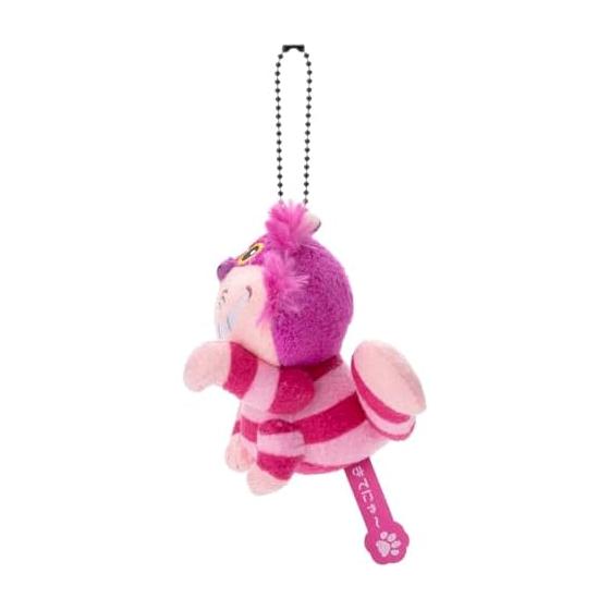 Disney Character Come and Meow~ Ball Chain Mascot Cheshire Cat Plush Toy Height Approx. 10cm