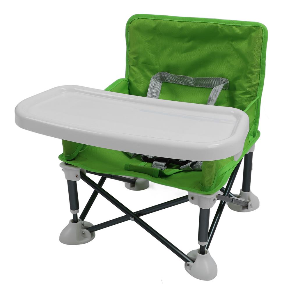 Portable Travel   Seat Portable Baby   Seat Folding Baby Chair with Tray for Outdoor Beach