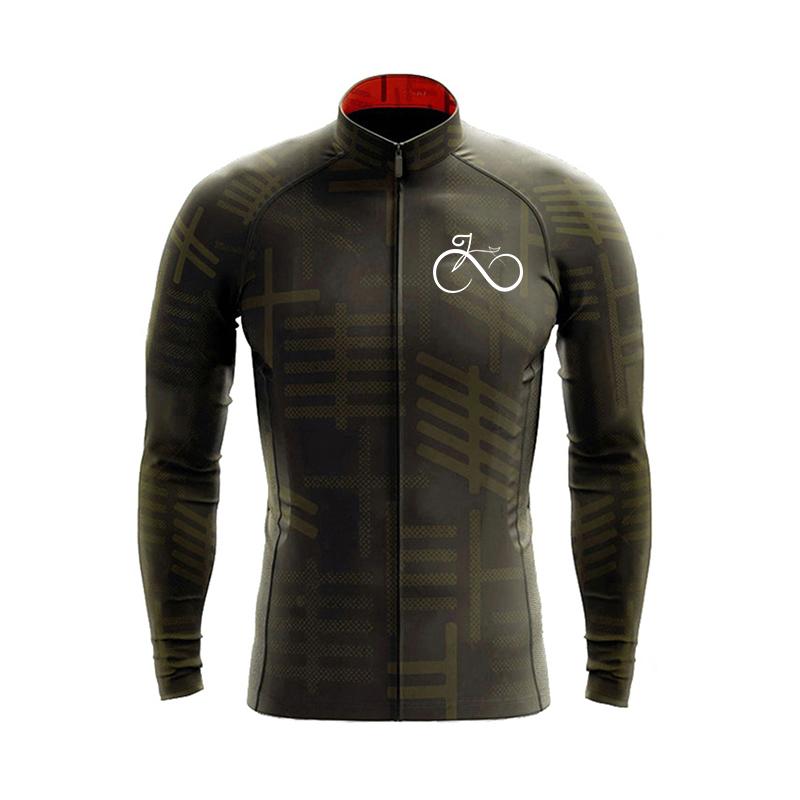 Men's Outdoor Cycling Jersey Classics Long Sleeved 2026 Summer Cycling Clothing MTB Pro Team Bike Shirts Sunscreen Bicycle Clothes Maillot Ciclismo