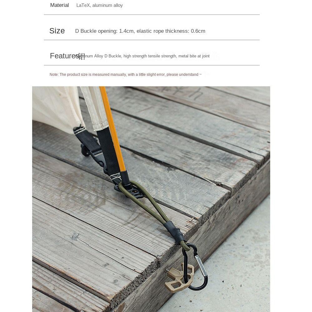 Haczyk powrotny o wysokiej wytrzymałości Haczyk mocujący Haczyk namiotowy Nowe akcesoria namiotowe Kemping