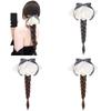Boxing Braided Bow Lace Hair Bands Ponytail Hair Extension Twist Braid Wig  Daily