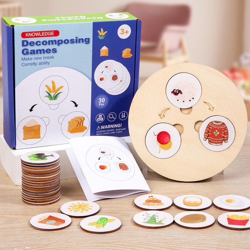 

Kids Educational Jigsaw Puzzle: Life Cycle & Cognitive Development
